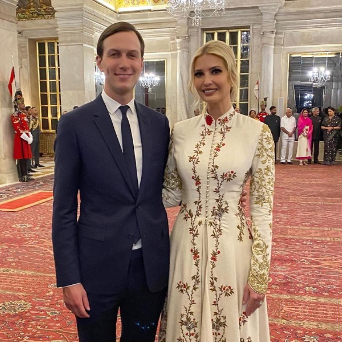 Ivanka Trump đẹp như hoa với váy đầm nữ tính khi công du Ấn Độ Ảnh 6