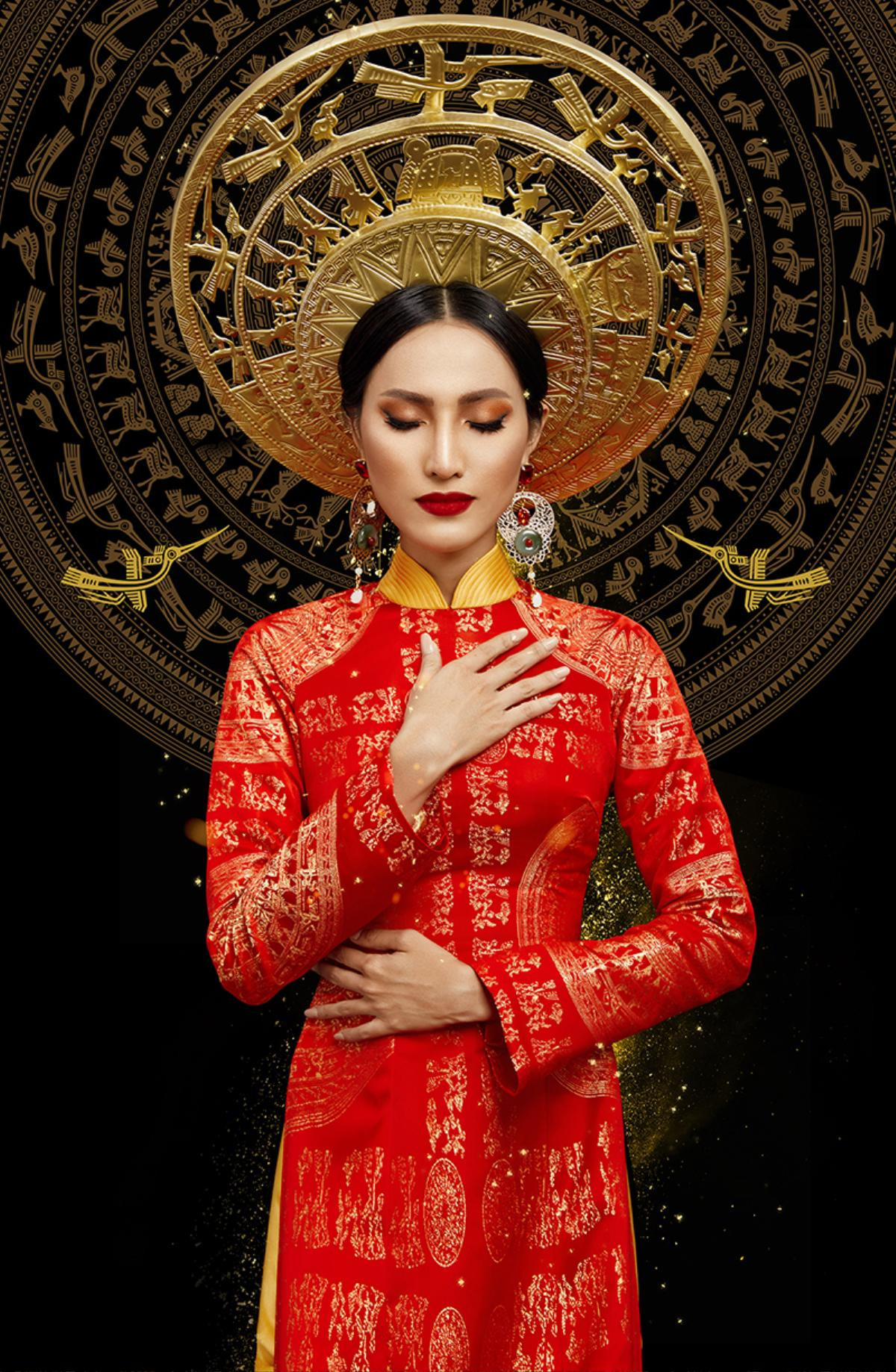 Hé lộ ý nghĩa bộ trang phục dân tộc của Hoài Sa tại Miss International Queen 2020 Ảnh 6