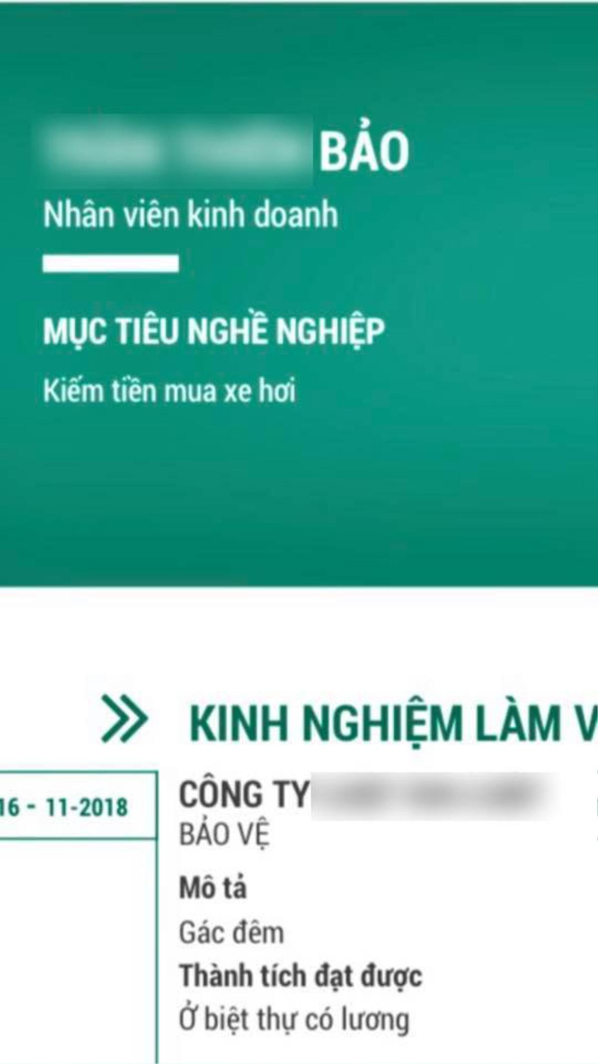 Bản CV xin việc với kinh nghiệm từng làm bảo vệ và sở thích 'ngắm mỹ nữ' của chàng thanh niên khiến CĐM cười ngất Ảnh 2