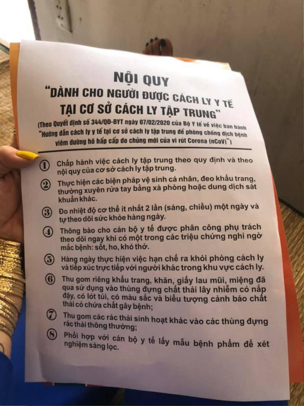 Cô gái trở về từ vùng dịch Daegu 'khoe trốn cách ly' lên tiếng xin lỗi, chia sẻ hình ảnh bên trong khu cách ly Ảnh 4