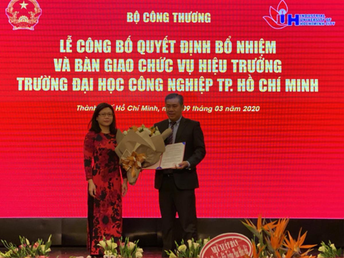 Đại học Công nghiệp TP.HCM có tân hiệu trưởng trẻ tuổi Ảnh 1