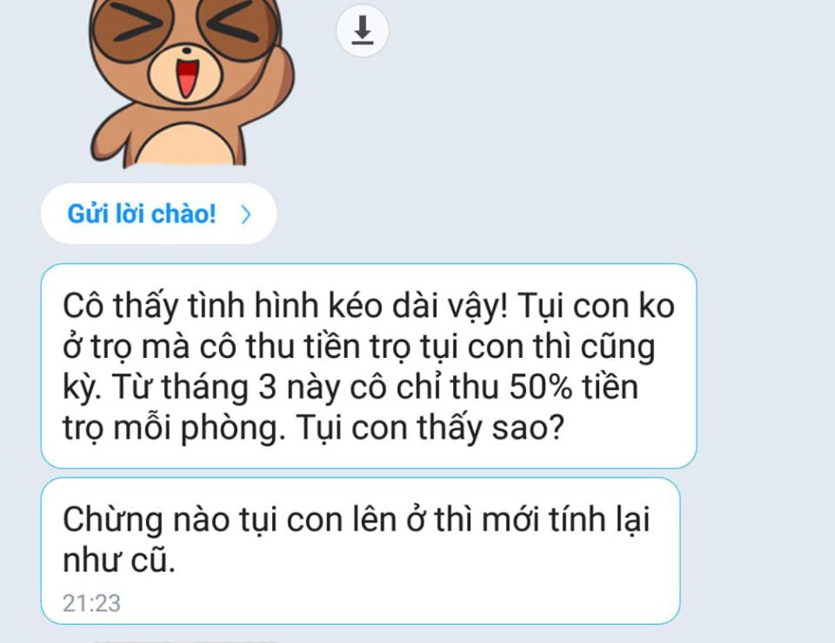 Nghỉ học kéo dài vì dịch COVID-19, loạt thông báo giảm tiền thuê trọ khiến giới sinh viên ấm lòng Ảnh 9