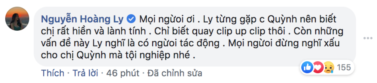 Lyly: 'Không biết fanpage chị Quỳnh Trần JP cám ơn anh Châu Đăng Khoa vì điều gì?' Ảnh 7