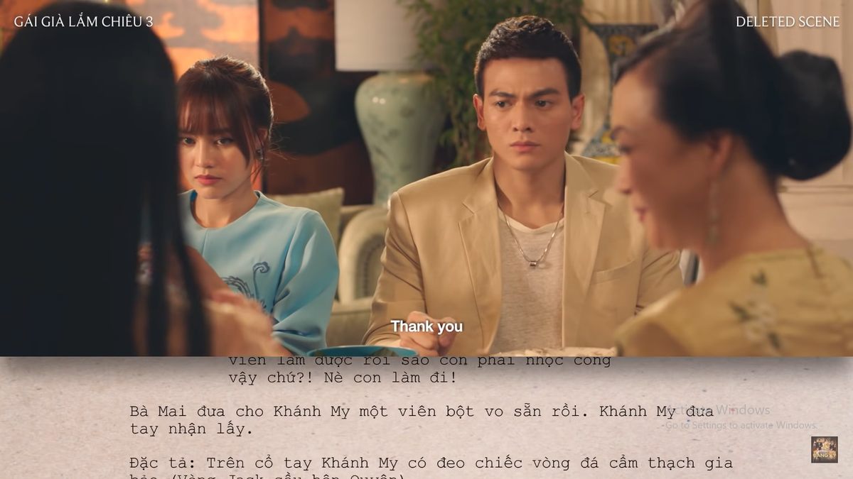 Gái già lắm chiêu 3 tung đoạn phim đã cắt, từng bị nghi  ‘sao chép’ Crazy Rich Asians: Mẹ Tuyết Mai ẩn ý sâu cay khi làm nặn bánh bột lọc Ảnh 16