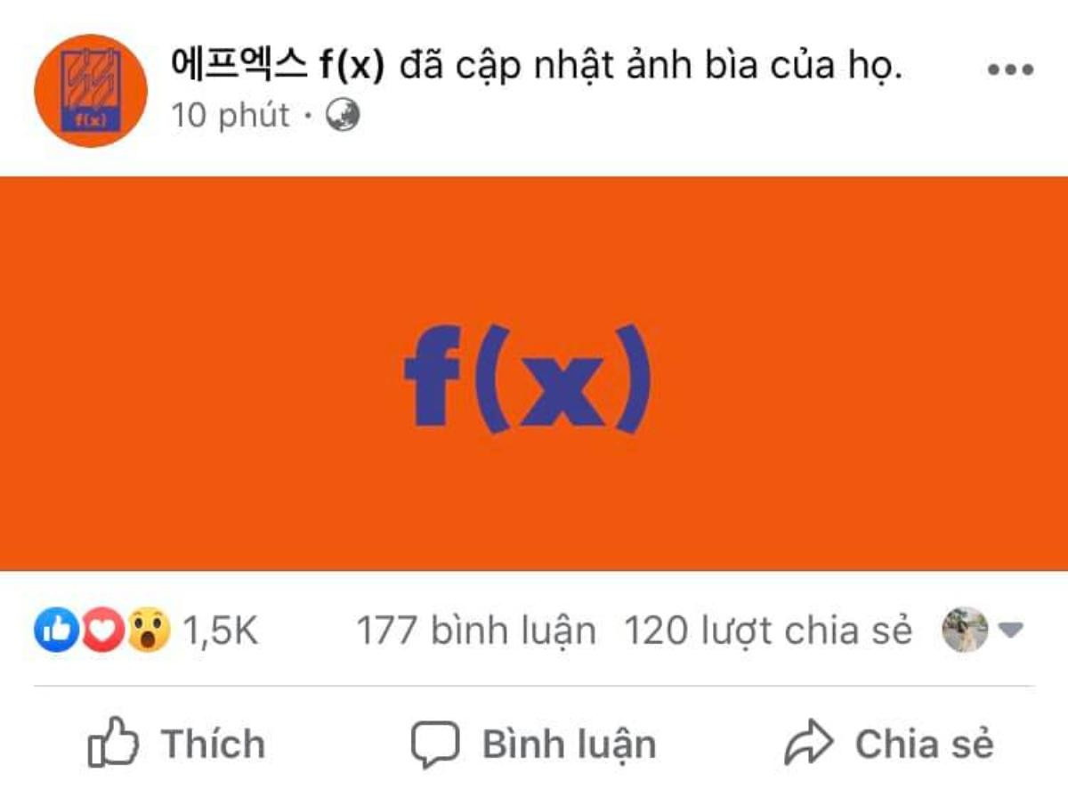 Fanpage F(x) bất ngờ thay đổi giao diện, SM Entertainment đang 'âm mưu' điều gì? Ảnh 1