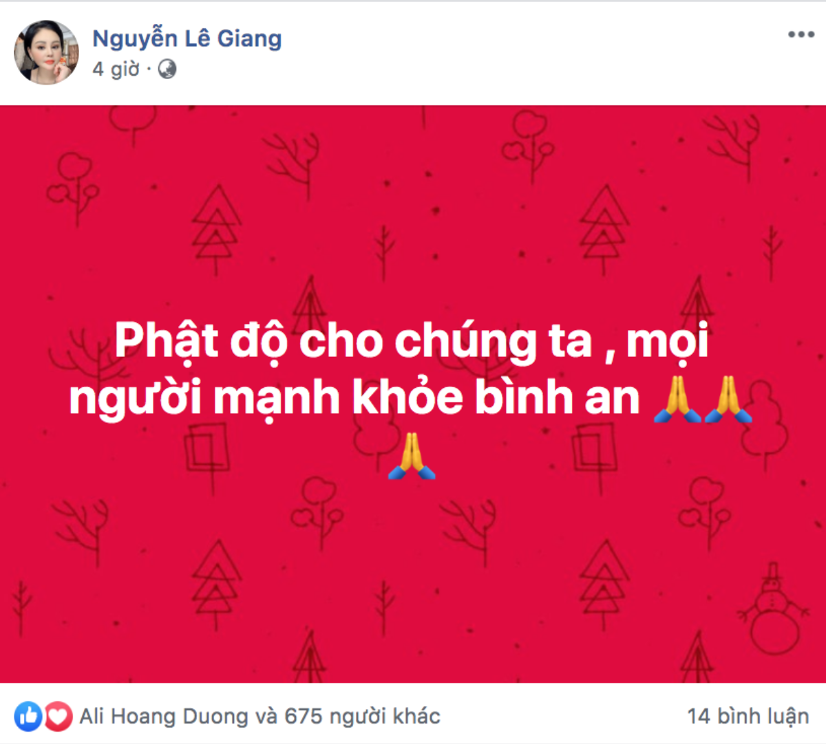 Trấn Thành, Võ Hoàng Yến, Tóc Tiên, Soobin Hoàng Sơn và loạt sao Việt lên tiếng kêu gọi mọi người bình tĩnh, nâng cao ý thức chống dịch COVID-19 Ảnh 6