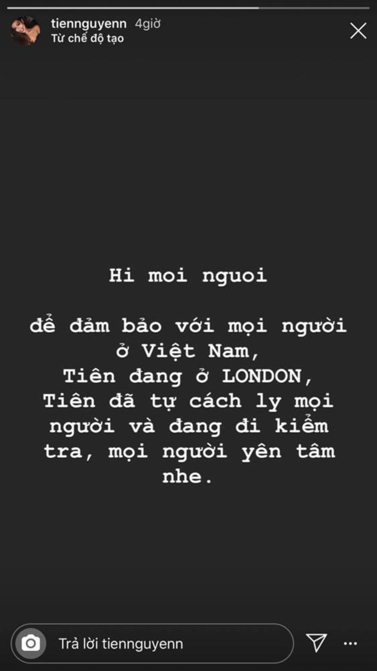 Tự mình cách ly với mọi người sau thời gian ở Ý, em chồng Hà Tăng nhận được 'mưa' lời khen từ dân mạng Ảnh 2