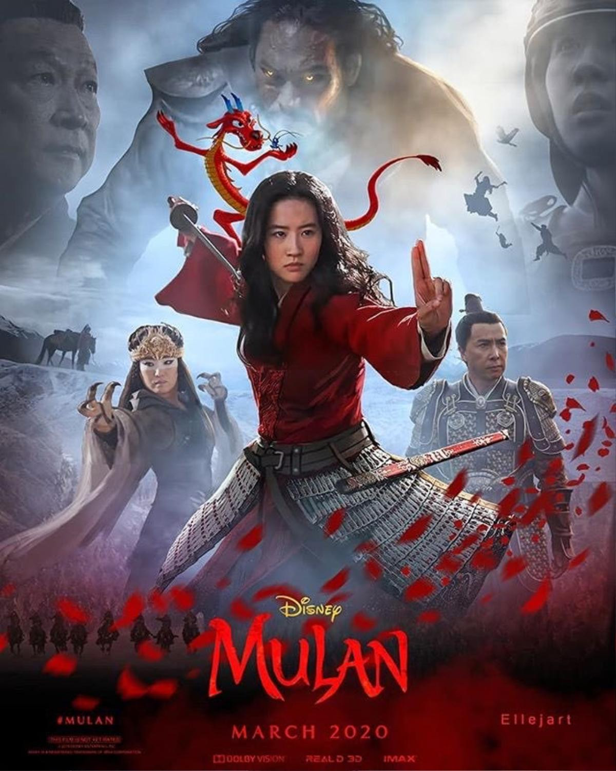 Trình bày ca khúc OST trong Mulan, Lưu Diệc Phi gây ấn tượng mạnh vì giọng hát tuyệt vời Ảnh 4