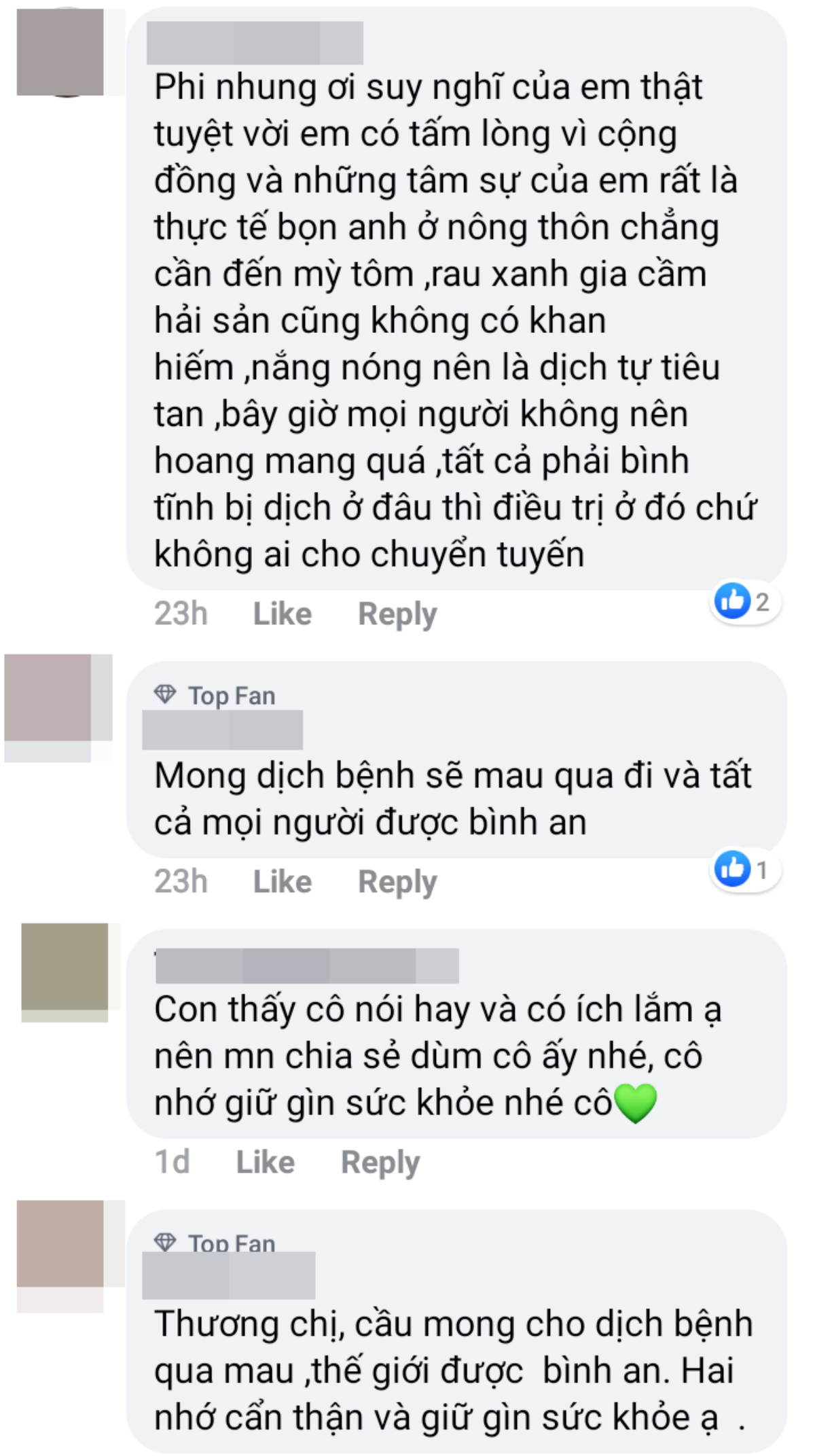 Lên tiếng động viên người dân giữa dịch bệnh COVID-19, Phi Nhung được dân mạng khen ngợi hết lời Ảnh 4