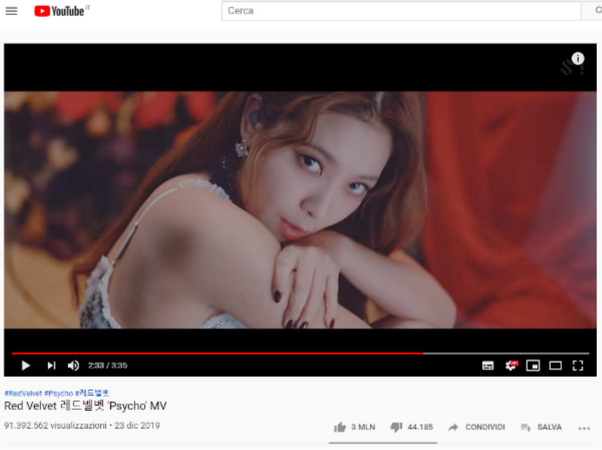 'Psycho' vẫn chưa giảm nhiệt, trở thành MV đầu tiên của Red Velvet làm được điều này trên Youtube Ảnh 2