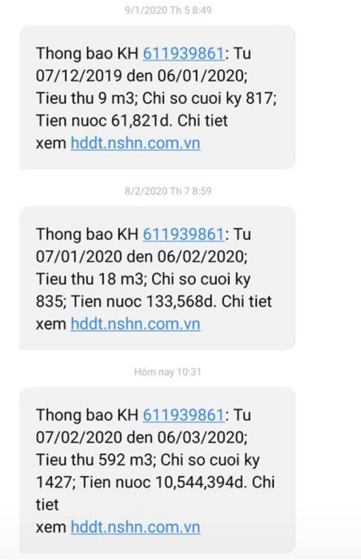 Vụ hộ dân ở Hà Nội 'ngã ngửa' vì hóa đơn 10,5 triệu tiền nước/tháng: Đồng hồ nước hoạt động bình thường, xác minh trách nhiệm nhân viên Ảnh 2