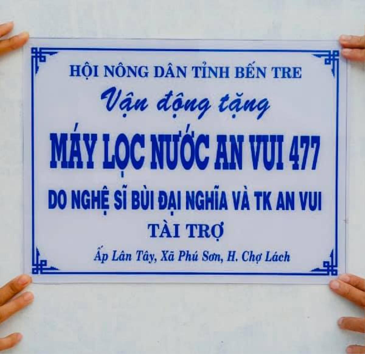 MC Đại Nghĩa kêu gọi ủng hộ giúp đỡ người dân miền Tây ứng phó với hạn mặn Ảnh 2