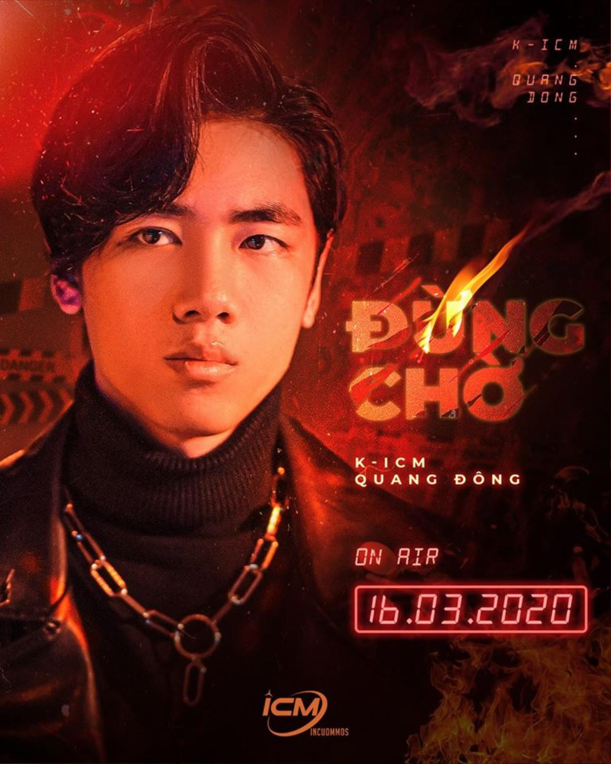 K-ICM tung demo bài mới 'Đừng chờ', lần này đã có poster người hát 'siêu to khổng lồ' Ảnh 1