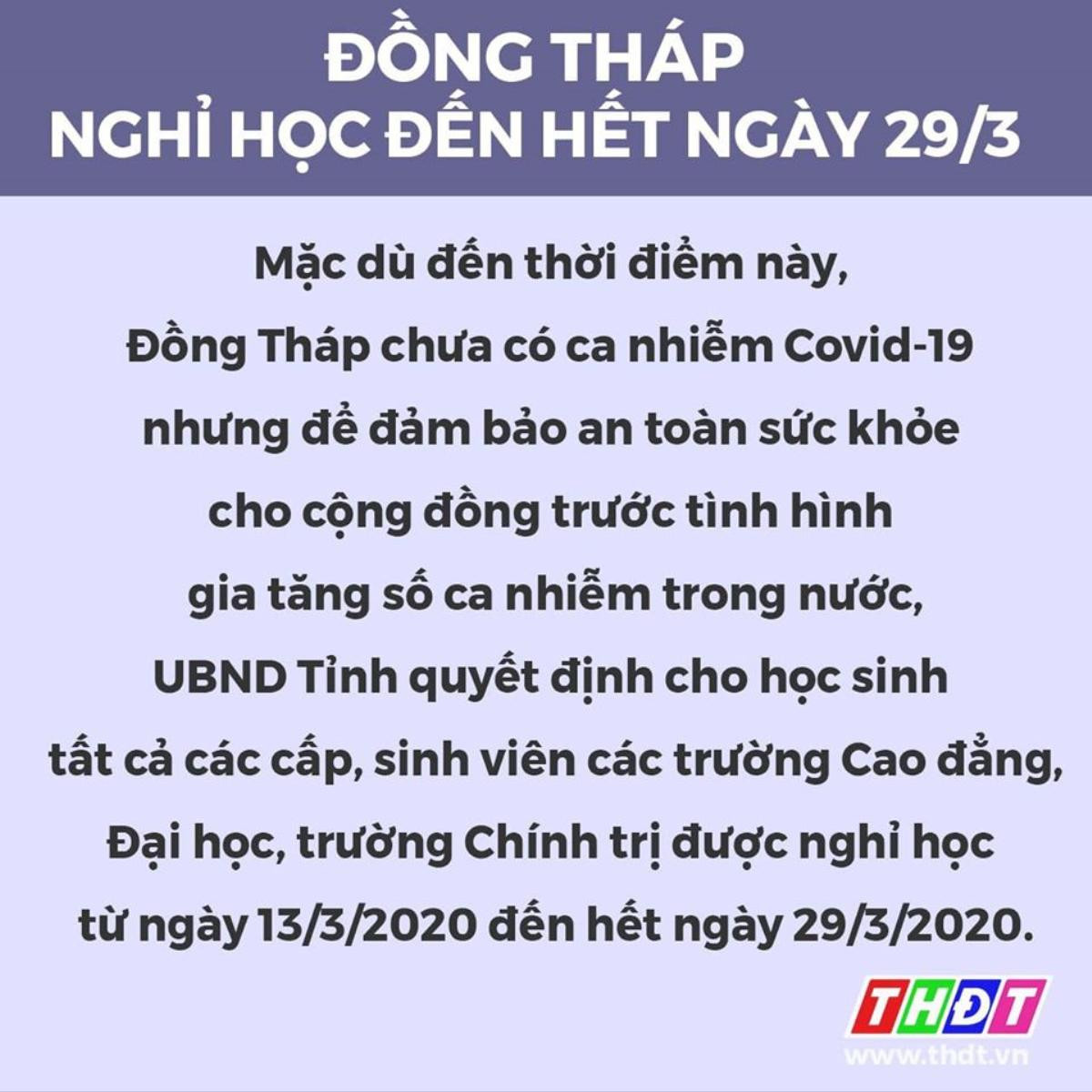 Cập nhật: Những tỉnh, thành phố cho học sinh tiếp tục nghỉ học để phòng dịch COVID-19 Ảnh 2