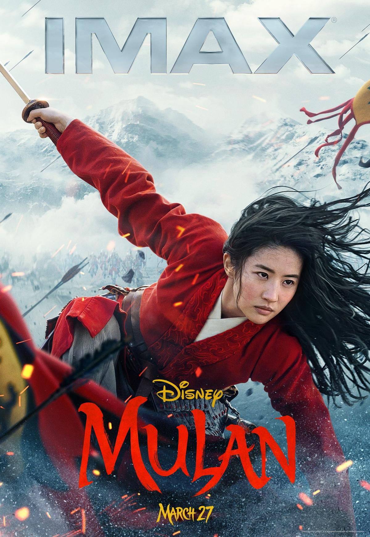 'Mulan' của Lưu Diệc Phi hoãn chiếu trên toàn thế giới vì COVID-19 Ảnh 2