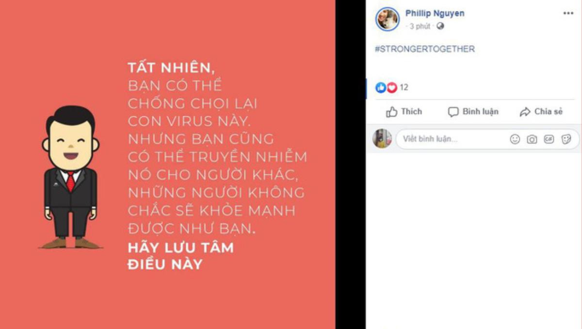 Thiếu gia Phillip Nguyễn chia sẻ thông điệp tích cực chống dịch COVID-19 và phản ứng bất ngờ của Tăng Thanh Hà Ảnh 1