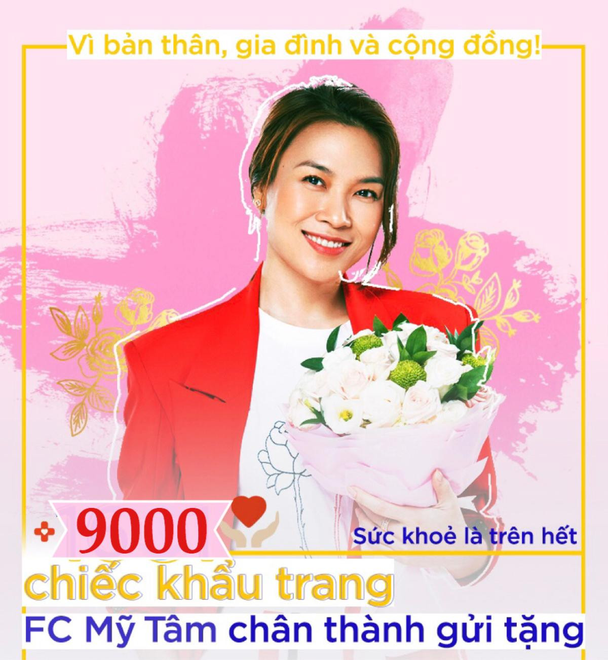 FC Mỹ Tâm quyên góp 9000 khẩu trang giữa thời điểm 'khan hiếm' vì dịch Covid-19 Ảnh 4