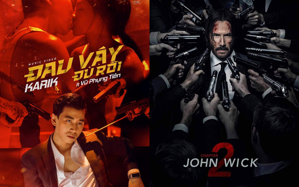 Bị netizen ám chỉ 'lấy ý tưởng' phim 'John Wick 2' giống K-ICM, Karik đáp trả 'Haha' đầy ẩn ý Ảnh 1