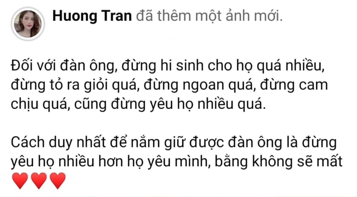 Phát ngôn bí quyết giữ chân đàn ông, vợ cũ Việt Anh bị 'hỏi xoáy' Ảnh 1