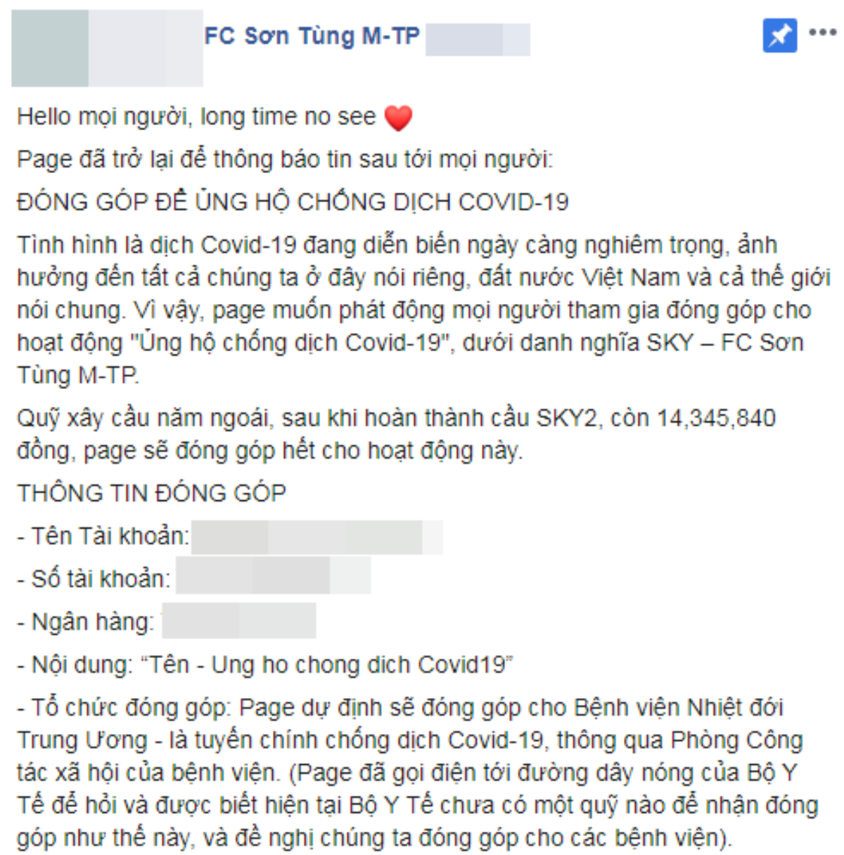 FC Mỹ Tâm, Sơn Tùng M-TP, Jack,… chung tay chống dịch Covid-19, giúp đỡ người dân miền Tây với loạt dự án ý nghĩa Ảnh 6