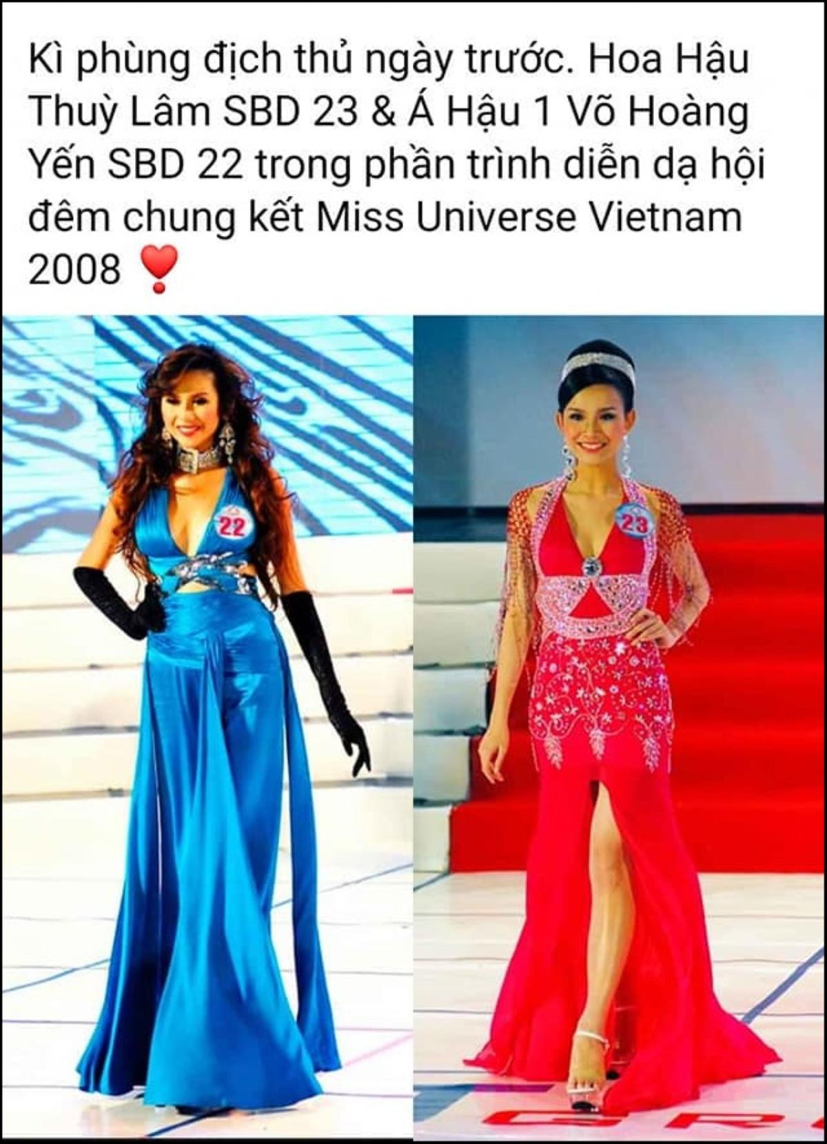 Bị đồn đoán hãm hại Thuỳ Lâm ở Hoa hậu Hoàn vũ 2008, Võ Hoàng Yến đáp trả: 'Bớt dệt drama' Ảnh 1