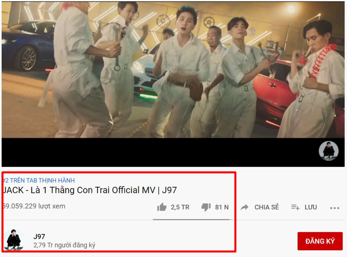 Mất #1 trending Youtube, #L1TCT vẫn kịp lập thành tích mới cho Jack Ảnh 2