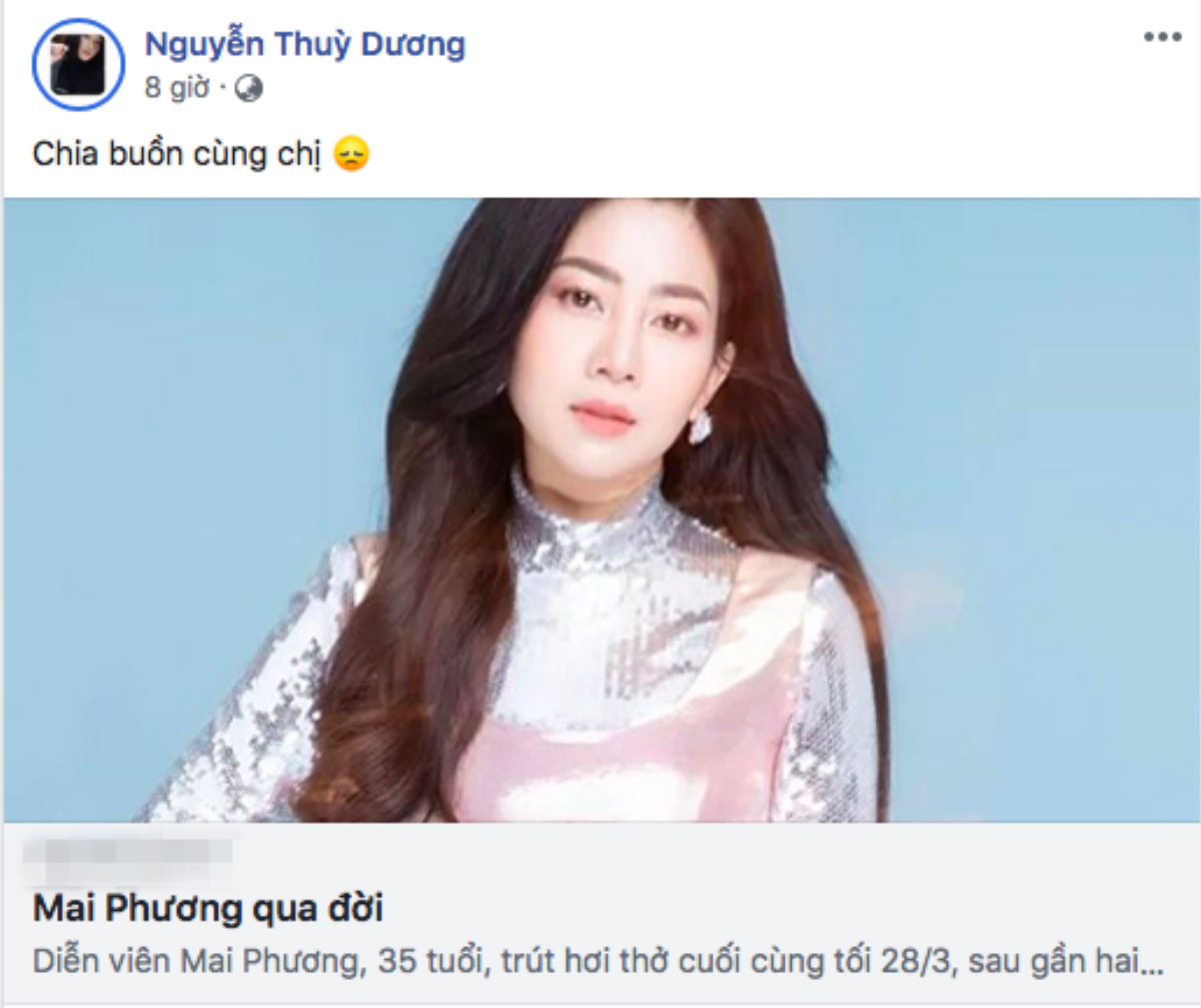 Cầu thủ, WAGs thương xót, nói lời tạm biệt diễn viên Mai Phương Ảnh 2