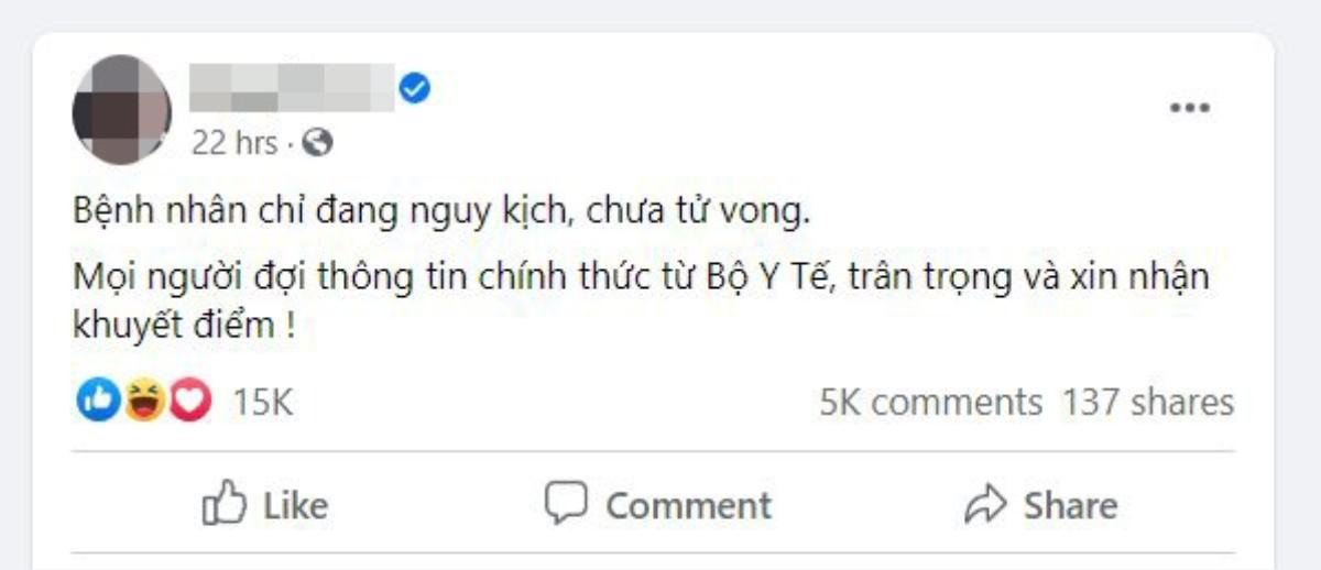 Đưa tin sai lệch có người chết vì COVID-19, Facebooker Nguyễn Sin bị mời lên làm việc Ảnh 1