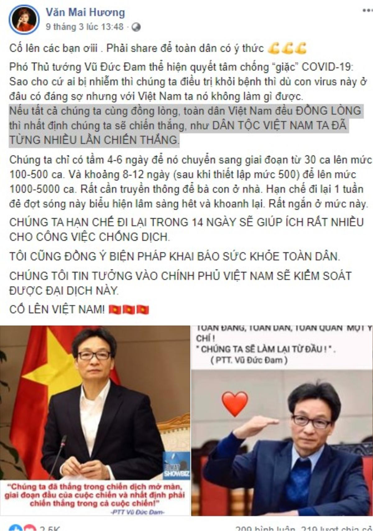 FC Văn Mai Hương lên tiếng thanh minh sau phát ngôn 'đùa giỡn' việc tuyên truyền chống dịch COVID-19 Ảnh 5