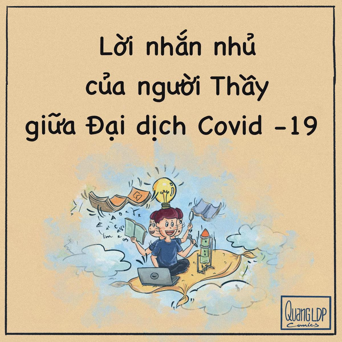 Xúc động trước tâm thư thầy giáo gửi sinh viên, anh bạn trẻ quyết định 'biến hóa' thành bộ tranh cực đáng yêu Ảnh 1