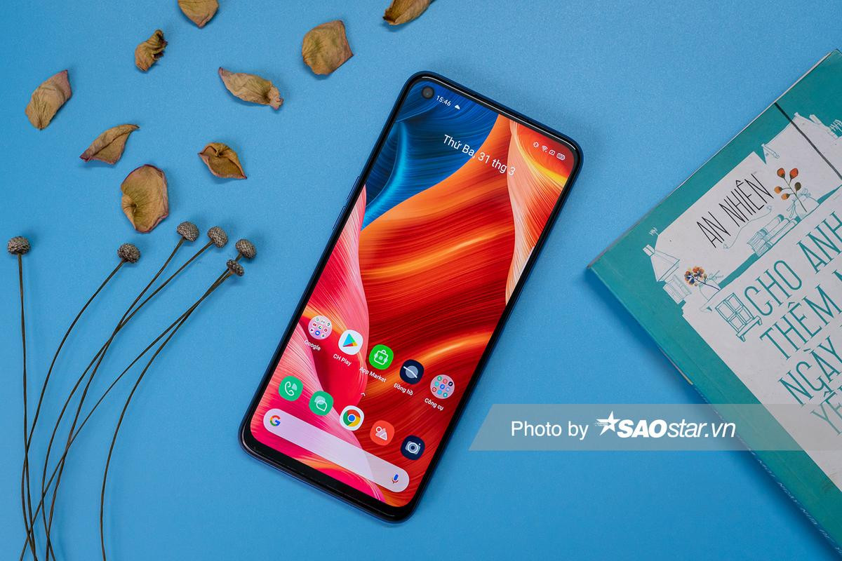 Mở hộp Realme 6 tại VN: Màn hình 90Hz, mặt lưng bóng bẩy, có cụm 4 camera sau Ảnh 3