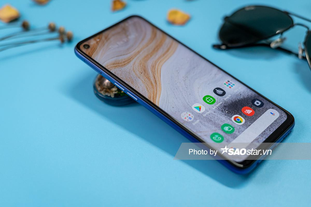 Mở hộp Realme 6 tại VN: Màn hình 90Hz, mặt lưng bóng bẩy, có cụm 4 camera sau Ảnh 7