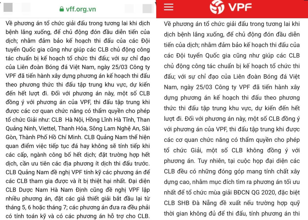 VPF bị phê bình, CLB Sài Gòn bác bỏ chuyện đồng ý đá tập trung Ảnh 1