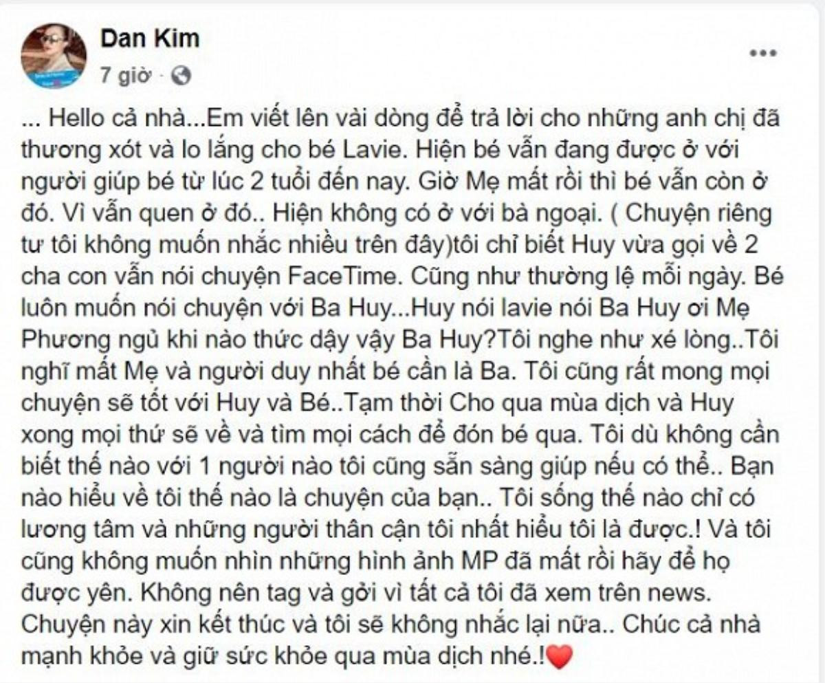 Nhói lòng khi bé Lavie gọi video với Phùng Ngọc Huy, ngây ngô hỏi: 'Ba Huy ơi, mẹ Phương ngủ khi nào thức dậy?' Ảnh 1