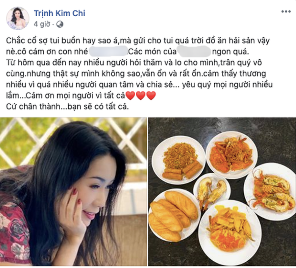 Sau phát ngôn mỉa mai của Trà My 'Thương nhớ ở ai', NSƯT Kim Chi đáp trả với dòng status ẩn ý Ảnh 3