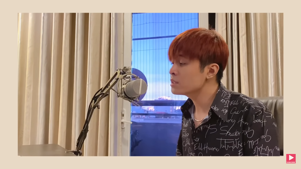 FC tròn 3 tuổi, Gin Tuấn Kiệt 'rút ruột rút gan' cover tặng fan bản ballad 'lụi tim' Ảnh 2