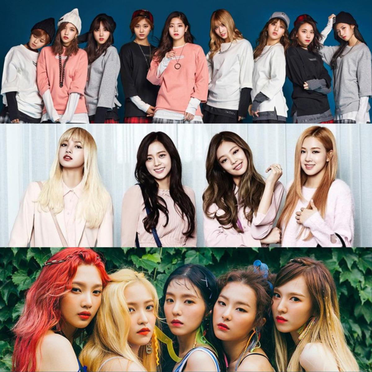 Nếu chỉ so găng về âm nhạc, giữa BlackPink, Twice và Red Velvet đâu mới là girlgroup chiếm trọn trái tim Knet? Ảnh 1