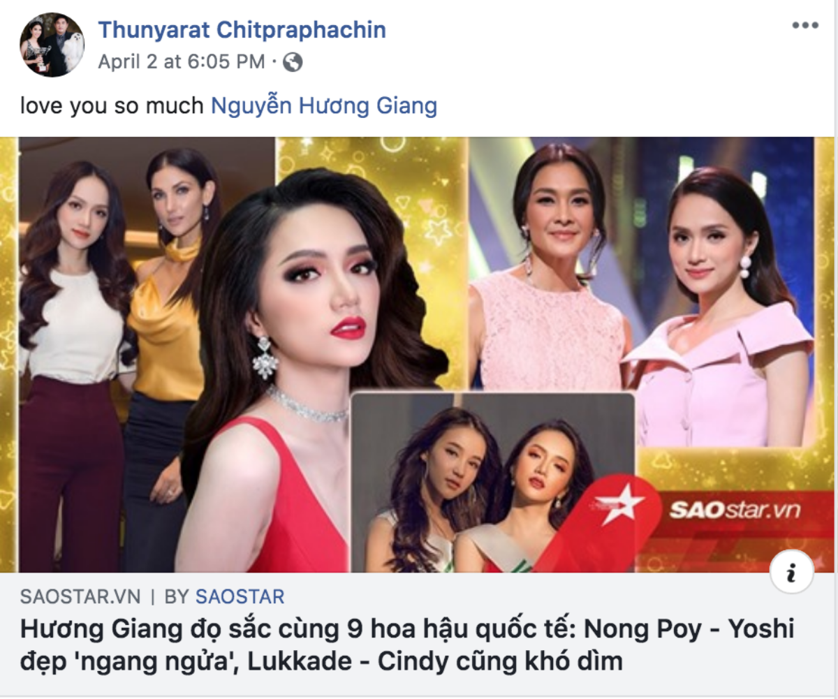 Chúc mừng Hương Giang giật Nút vàng, 'fan cứng' đáng yêu nhất đích thị là Hoa hậu Chuyển giới 2007 Ảnh 6