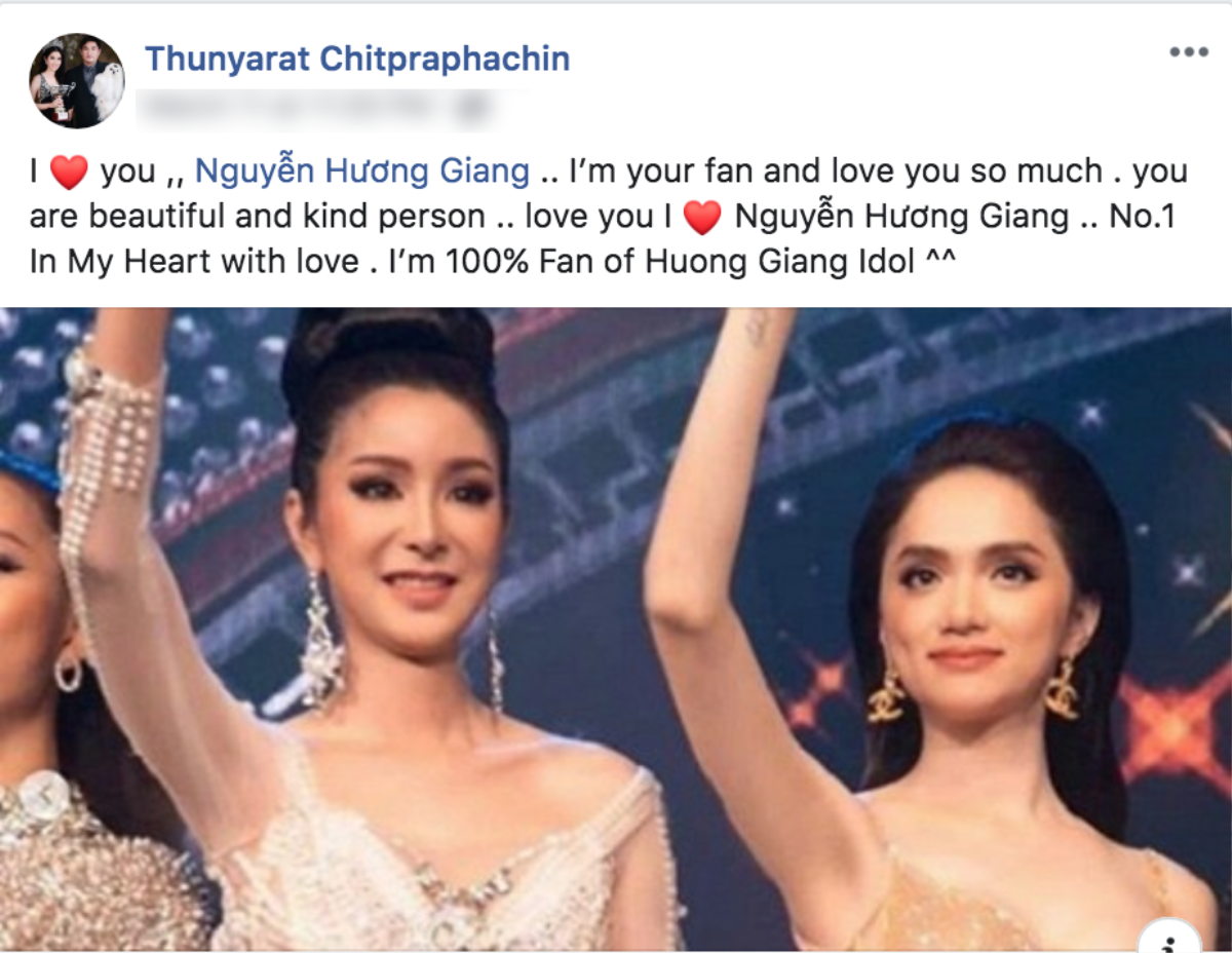 Chúc mừng Hương Giang giật Nút vàng, 'fan cứng' đáng yêu nhất đích thị là Hoa hậu Chuyển giới 2007 Ảnh 4