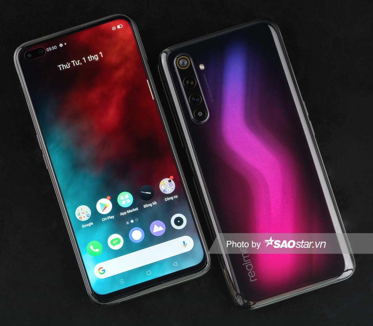 Mở hộp nhanh smartphone lính mới có 6 camera của Realme tại VN Ảnh 2