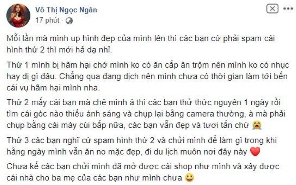 Bị 'đào' lại scandal dương tính với ma túy, Ngân 98 khẳng định: 'Tôi không ăn cắp, ăn trộm nên không nhục' Ảnh 3