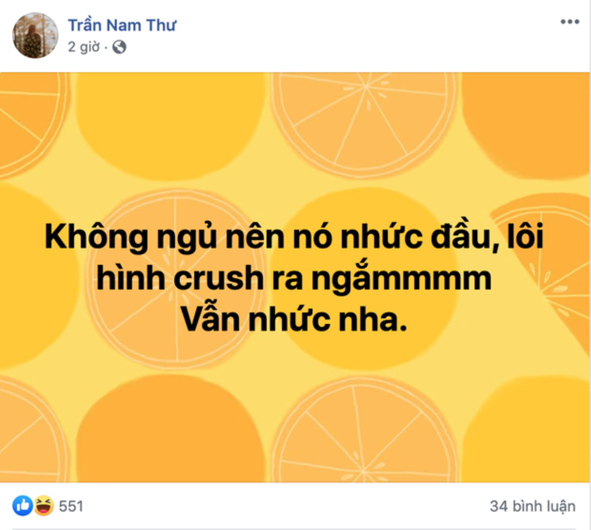 Trang cá nhân ngập tràn mùi yêu thương, phải chăng Nam Thư đang 'thầm thương trộm nhớ' chàng trai nào đó? Ảnh 3