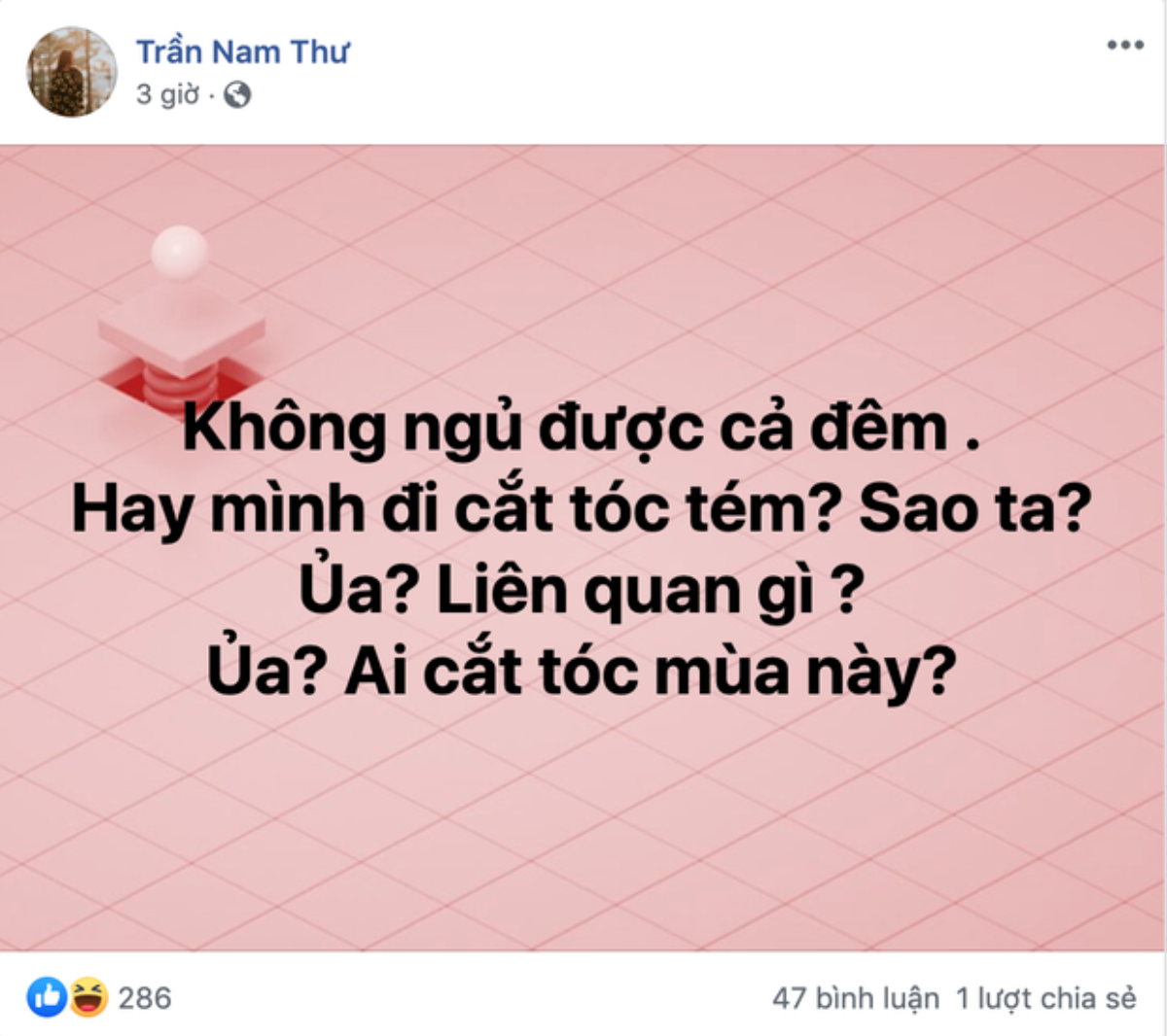 Trang cá nhân ngập tràn mùi yêu thương, phải chăng Nam Thư đang 'thầm thương trộm nhớ' chàng trai nào đó? Ảnh 2