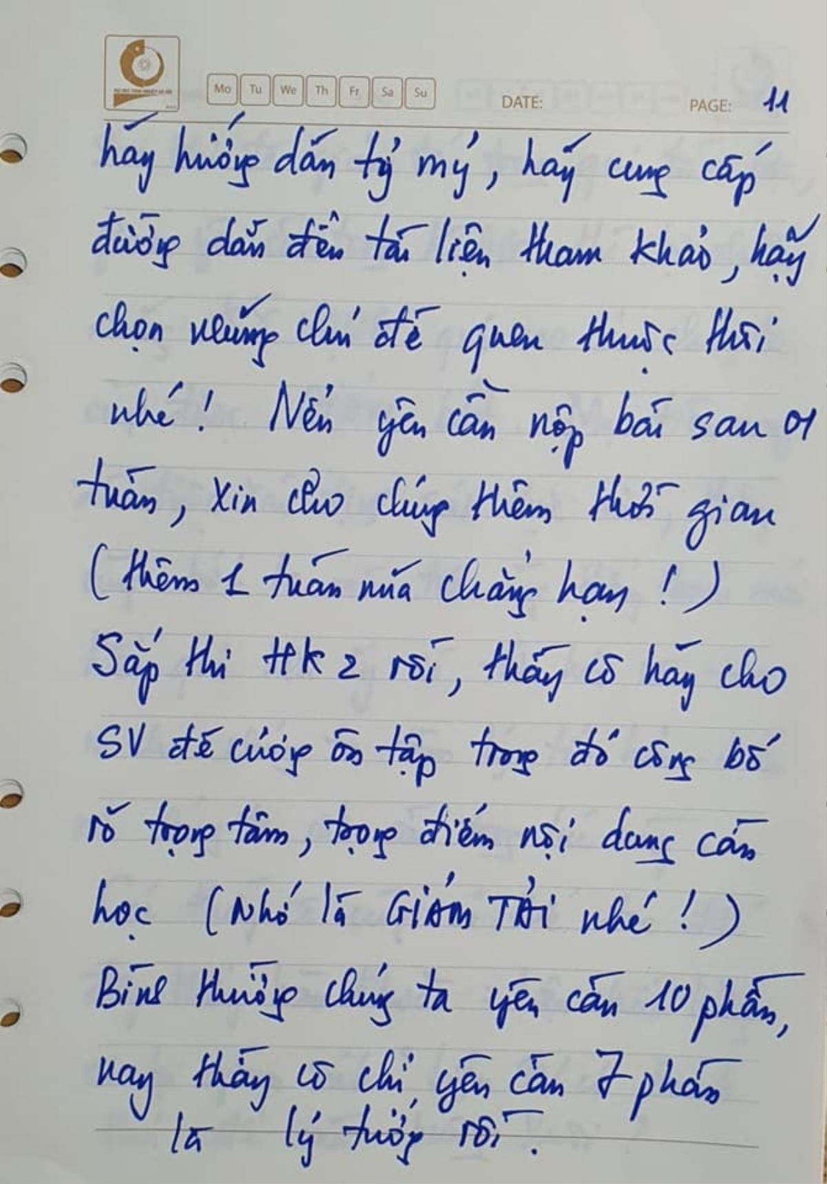 Xúc động với bức thư ngỏ dài 14 trang viết tay của Hiệu trưởng ĐH ngoại ngữ gửi các giảng viên và sinh viên Ảnh 14