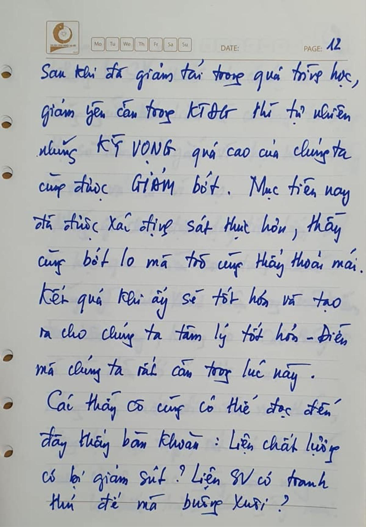 Xúc động với bức thư ngỏ dài 14 trang viết tay của Hiệu trưởng ĐH ngoại ngữ gửi các giảng viên và sinh viên Ảnh 13