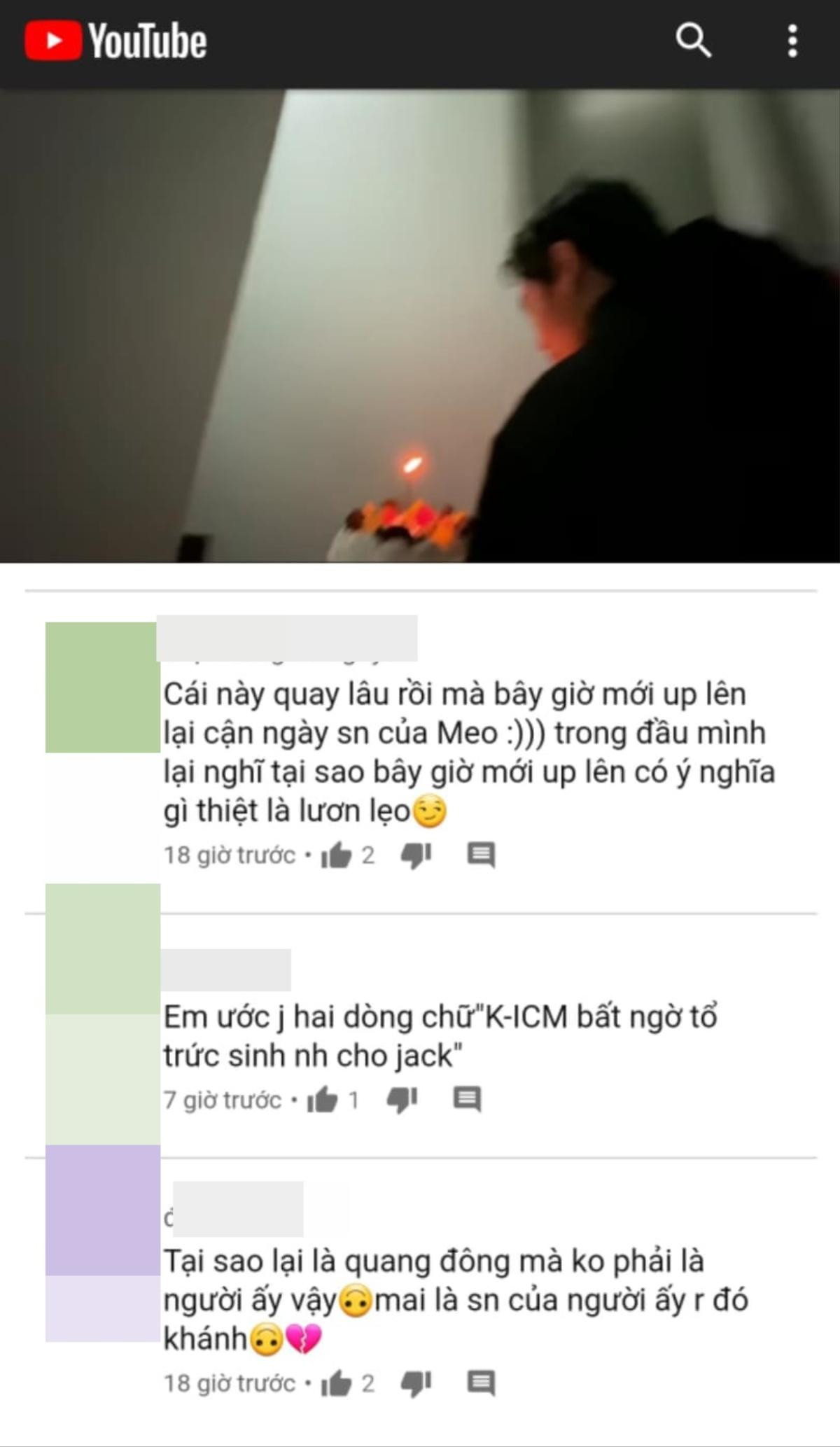 Đăng clip mừng sinh nhật Quang Đông cận kề ngày sinh của Jack, K-ICM có ý gì đây? Ảnh 3