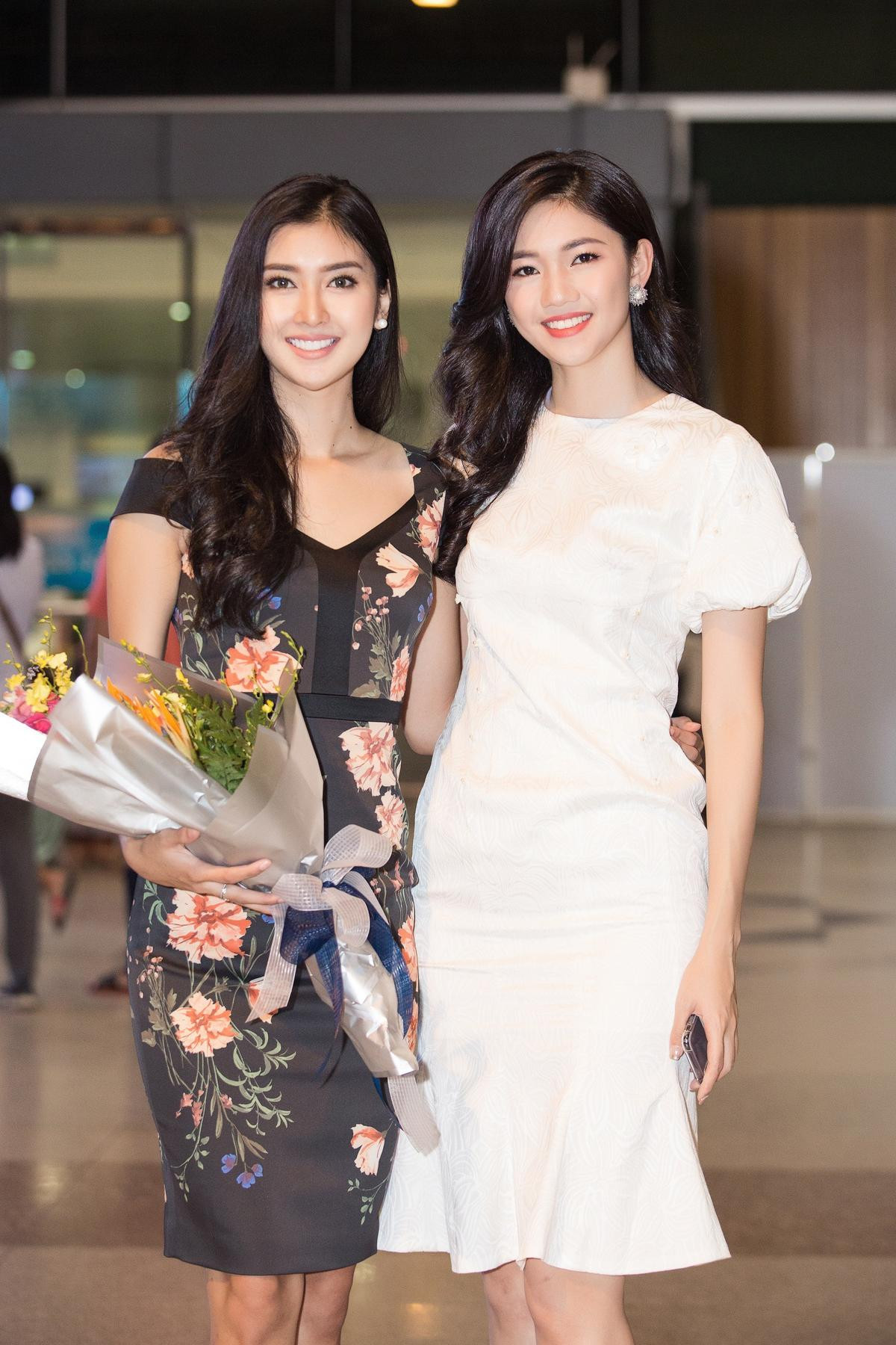 Lương Thùy Linh 'nổi trội' trước Megan Young - Vanessa Ponce, Tường San nền nã bên Hoa hậu Quốc tế Ảnh 16