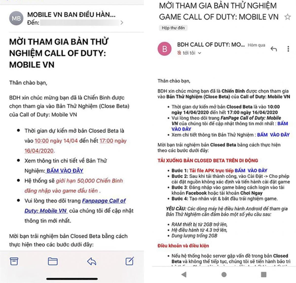 Hướng dẫn tải về và chơi sớm tựa game Call Of Duty Mobile phiên bản tiếng Việt Ảnh 4