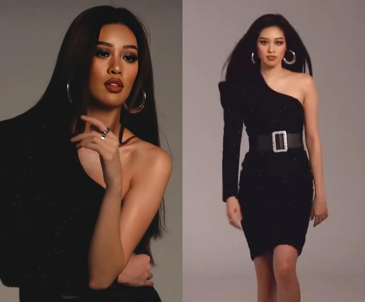 Khánh Vân đổi style chóng mặt, fan trầm trồ: 'Lột xác đến lúc thi Miss Universe 2020 là vừa' Ảnh 1