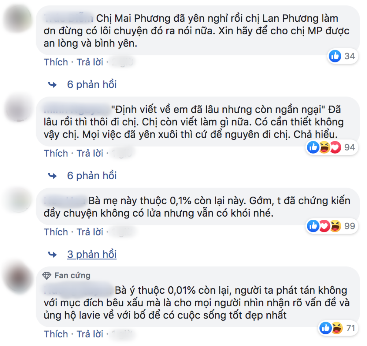 Lan Phương nhận 'gạch đá' khi lên tiếng bênh vực mẹ Mai Phương: 'Không có lửa thì không có khói' Ảnh 3